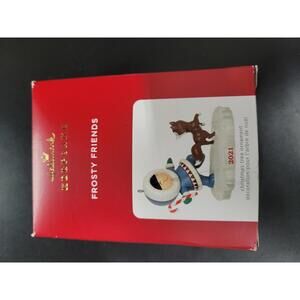 Hallmark Keepsake Frosty Friends 2021 Christmas Tree Ornament